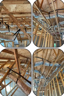 Blueprints to Breezes - HVAC for New Builds! - In new construction, HVAC systems are designed and installed to provide efficient heating, cooling, and ventilation, ensuring optimal comfort and air quality. The process includes calculating load requirements, selecting the appropriate system, and integrating modern energy-efficient technologies to meet building codes and sustainability standards. We can do it all for you! Blueprints to Breezes - HVAC for New Builds! - In new construction, HVAC systems are designed and installed to provide efficient heating, cooling, and ventilation, ensuring optimal comfort and air quality. The process includes calculating load requirements, selecting the appropriate system, and integrating modern energy-efficient technologies to meet building codes and sustainability standards. We can do it all for you!