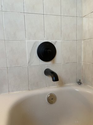 Shower mixing valve leaks  - Shower valve was leaking in the wall , we got call for leak investigation . Our technician found the problem and we change mixing valve, and old pipe install new valve new pipe and shower trim .  Shower mixing valve leaks  - Shower valve was leaking in the wall , we got call for leak investigation . Our technician found the problem and we change mixing valve, and old pipe install new valve new pipe and shower trim . 