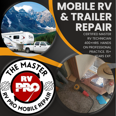 15+ Years Professional Experience - Certified Master RV Technician with 400 hrs of hands on professional schooling education and 15 years of experience. Give David a call!