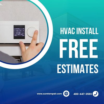 Free Estimates on HVAC Installations - We install all kinds of air conditioners, from entry-level models to top-of-the-line cooling technology. No matter what type of air conditioner you choose, our installers are here to ensure the job gets done right.
To talk with our staff and request a free quote for air conditioning installation, contact us at 480-637-0712 today! We look forward to hearing from you soon. Free Estimates on HVAC Installations - We install all kinds of air conditioners, from entry-level models to top-of-the-line cooling technology. No matter what type of air conditioner you choose, our installers are here to ensure the job gets done right.
To talk with our staff and request a free quote for air conditioning installation, contact us at 480-637-0712 today! We look forward to hearing from you soon.