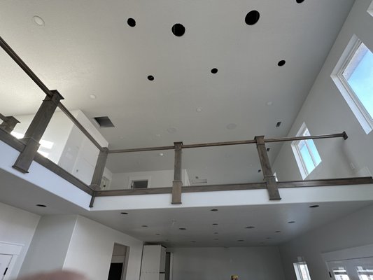 Green Landings New Construction - New construction residential project in the greens Landing development. This is a 4200 ft.² three-story home with beautiful interior electrical work done, custom LED lighting, abundant power, locations, custom light fixtures, upgraded electrical service and panels, search protection, ready to use power in garage for EV charging/welders, etc., hidden power for cabinetry and electronics, whole home smart home, outdoor LED, lighting, and eaves etc Green Landings New Construction - New construction residential project in the greens Landing development. This is a 4200 ft.² three-story home with beautiful interior electrical work done, custom LED lighting, abundant power, locations, custom light fixtures, upgraded electrical service and panels, search protection, ready to use power in garage for EV charging/welders, etc., hidden power for cabinetry and electronics, whole home smart home, outdoor LED, lighting, and eaves etc