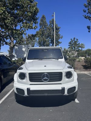 2026 Mercedes EQ G580 tinted in nano ceramic Xpel XR Plus - 2026 Mercedes EQ G580 tinted in nano ceramic Xpel XR Plus limo 5% for 2 front windows, dark 15% over factory for rear 1/2 windows, and light 55% front windshield 2026 Mercedes EQ G580 tinted in nano ceramic Xpel XR Plus - 2026 Mercedes EQ G580 tinted in nano ceramic Xpel XR Plus limo 5% for 2 front windows, dark 15% over factory for rear 1/2 windows, and light 55% front windshield