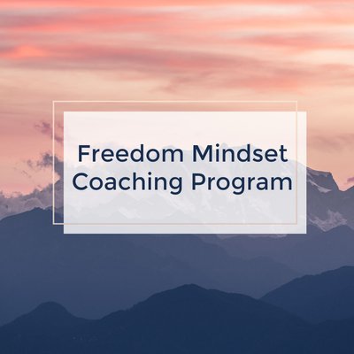 Freedom Mindset Coaching - In the Freedom Mindset Program, I will help you get out of your head and into your life. This process results in more focus, confidence, and peace in your mind, your life, and your time. I will help you navigate through tackling your hardest goals, addressing deep rooted old beliefs, figuring out what it is that you want in your life, and create a blueprint for results. It's hard work, however if you show up and are willing to get comfortable with the uncomfortable, you will get to where you want to be. It all begins with your thoughts. Freedom Mindset Coaching - In the Freedom Mindset Program, I will help you get out of your head and into your life. This process results in more focus, confidence, and peace in your mind, your life, and your time. I will help you navigate through tackling your hardest goals, addressing deep rooted old beliefs, figuring out what it is that you want in your life, and create a blueprint for results. It's hard work, however if you show up and are willing to get comfortable with the uncomfortable, you will get to where you want to be. It all begins with your thoughts.