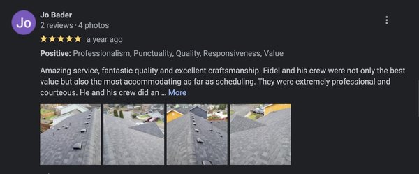 Customer Testimonials - Check out our 5 star ratings on Google, see what everyone is saying about Always Roofing! Customer Testimonials - Check out our 5 star ratings on Google, see what everyone is saying about Always Roofing!
