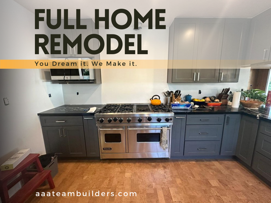 Full Home Remodeling - Transform your house into the home of your dreams with our comprehensive remodeling services! From concept to completion, our expert team is committed to delivering exceptional results that exceed your expectations. Whether you're looking to update a single room or undergo a complete home renovation, we'll work closely with you to bring your vision to life. With attention to detail, quality craftsmanship, and a focus on customer satisfaction, we'll turn your house into the perfect reflection of your style and needs. Ready to embark on your remodeling journey? Contact us today to schedule a consultation!
Here are the steps involved in a complete home remodeling project:
1. Initial Consultation: The process begins with an initial consultation between the homeowner and the remodeling contractor. During this meeting, the homeowner discusses their vision, goals, and budget for the project, while the contractor provides insights and recommendations based on their expertise.
2. Design Phase: Once the homeowner and contractor have agreed on the project scope, the design phase begins. This typically involves creating detailed plans, blueprints, and 3D renderings of the proposed remodel. The design phase may also include selecting materials, fixtures, and finishes for the project.
3. Permits and Approvals: Before any construction can begin, the necessary permits and approvals must be obtained from local building authorities. This ensures that the remodel complies with zoning regulations, building codes, and safety standards.
4. Demolition: With permits in hand, the demolition phase begins. This involves removing any existing structures, fixtures, or finishes that will be replaced as part of the remodel. Demolition may include tearing down walls, removing flooring, and gutting rooms to the studs.
5. Structural Work: Once the space has been cleared, any necessary structural work can be completed. This may include reinforcing walls, adding or removing walls to change the layout, or making structural repairs as needed.
6. Plumbing, Electrical, and HVAC: With the structural work complete, the plumbing, electrical, and HVAC systems can be installed or upgraded as required by the remodel design. This includes installing new plumbing fixtures, electrical wiring, outlets, switches, and heating/cooling systems.
7. Insulation and Drywall: After the rough-in work is finished, insulation is installed to improve energy efficiency and soundproofing. Once the insulation is in place, drywall is hung, taped, and finished to create smooth walls and ceilings.
8. Finishing Touches: With the walls and ceilings in place, the focus shifts to the finishing touches. This includes installing flooring, cabinetry, countertops, trim, doors, and other interior finishes. Fixtures such as lighting, faucets, and hardware are also installed during this phase.
9. Painting and Decorating: Once the major installations are complete, the space is painted and decorated to bring the design to life. This may include painting walls, trim, and ceilings, as well as adding decorative elements such as wallpaper, tile backsplashes, and accent pieces.
10. Final Inspections: Before the project is considered complete, final inspections are conducted to ensure that the remodel meets all building codes and regulations. This may include inspections of the plumbing, electrical, and HVAC systems, as well as a general inspection of the finished space.
11. Completion and Handover: Once the final inspections have been passed and any necessary corrections made, the project is considered complete. The homeowner is given a walkthrough of the remodeled space to ensure their satisfaction, and any remaining paperwork or documentation is provided. The keys to the newly remodeled home are handed over to the homeowner, marking the end of the project. Full Home Remodeling - Transform your house into the home of your dreams with our comprehensive remodeling services! From concept to completion, our expert team is committed to delivering exceptional results that exceed your expectations. Whether you're looking to update a single room or undergo a complete home renovation, we'll work closely with you to bring your vision to life. With attention to detail, quality craftsmanship, and a focus on customer satisfaction, we'll turn your house into the perfect reflection of your style and needs. Ready to embark on your remodeling journey? Contact us today to schedule a consultation!
Here are the steps involved in a complete home remodeling project:
1. Initial Consultation: The process begins with an initial consultation between the homeowner and the remodeling contractor. During this meeting, the homeowner discusses their vision, goals, and budget for the project, while the contractor provides insights and recommendations based on their expertise.
2. Design Phase: Once the homeowner and contractor have agreed on the project scope, the design phase begins. This typically involves creating detailed plans, blueprints, and 3D renderings of the proposed remodel. The design phase may also include selecting materials, fixtures, and finishes for the project.
3. Permits and Approvals: Before any construction can begin, the necessary permits and approvals must be obtained from local building authorities. This ensures that the remodel complies with zoning regulations, building codes, and safety standards.
4. Demolition: With permits in hand, the demolition phase begins. This involves removing any existing structures, fixtures, or finishes that will be replaced as part of the remodel. Demolition may include tearing down walls, removing flooring, and gutting rooms to the studs.
5. Structural Work: Once the space has been cleared, any necessary structural work can be completed. This may include reinforcing walls, adding or removing walls to change the layout, or making structural repairs as needed.
6. Plumbing, Electrical, and HVAC: With the structural work complete, the plumbing, electrical, and HVAC systems can be installed or upgraded as required by the remodel design. This includes installing new plumbing fixtures, electrical wiring, outlets, switches, and heating/cooling systems.
7. Insulation and Drywall: After the rough-in work is finished, insulation is installed to improve energy efficiency and soundproofing. Once the insulation is in place, drywall is hung, taped, and finished to create smooth walls and ceilings.
8. Finishing Touches: With the walls and ceilings in place, the focus shifts to the finishing touches. This includes installing flooring, cabinetry, countertops, trim, doors, and other interior finishes. Fixtures such as lighting, faucets, and hardware are also installed during this phase.
9. Painting and Decorating: Once the major installations are complete, the space is painted and decorated to bring the design to life. This may include painting walls, trim, and ceilings, as well as adding decorative elements such as wallpaper, tile backsplashes, and accent pieces.
10. Final Inspections: Before the project is considered complete, final inspections are conducted to ensure that the remodel meets all building codes and regulations. This may include inspections of the plumbing, electrical, and HVAC systems, as well as a general inspection of the finished space.
11. Completion and Handover: Once the final inspections have been passed and any necessary corrections made, the project is considered complete. The homeowner is given a walkthrough of the remodeled space to ensure their satisfaction, and any remaining paperwork or documentation is provided. The keys to the newly remodeled home are handed over to the homeowner, marking the end of the project.