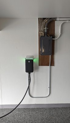 EV Charging - Here is an installation of a EV Charging station for a Ford truck. EV Charging - Here is an installation of a EV Charging station for a Ford truck.