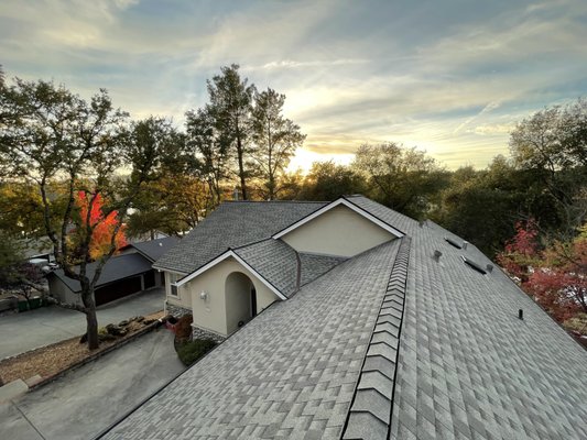 Auburn Re-Roof - This was an old asphalt shingle roof, we removed it and we installed brand new asphalt shingle roof. Auburn Re-Roof - This was an old asphalt shingle roof, we removed it and we installed brand new asphalt shingle roof.