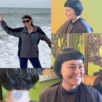Transformations - Joi is a Master Hair Therapist with a gift for transformation—whether it’s breathing life back into stressed strands, shaping a style that feels true to you, or supporting natural hair growth with thoughtful care.
In every session, she places education at the heart of the experience. You’ll learn how your hair behaves, what it craves, and the simple techniques, tools, and rituals that help it thrive. Her approach blends deep technical skill with intuitive artistry, sculpting each cut to highlight your features and your spirit—never a one-size-fits-all moment.
You leave not only with hair that feels renewed, but with a clear sense of how to keep it healthy, strong, and vibrant at home.
Joi often says her real strengths show up in the way she listens, communicates with intention, and offers grounded guidance that meets you exactly where you are. Transformations - Joi is a Master Hair Therapist with a gift for transformation—whether it’s breathing life back into stressed strands, shaping a style that feels true to you, or supporting natural hair growth with thoughtful care.
In every session, she places education at the heart of the experience. You’ll learn how your hair behaves, what it craves, and the simple techniques, tools, and rituals that help it thrive. Her approach blends deep technical skill with intuitive artistry, sculpting each cut to highlight your features and your spirit—never a one-size-fits-all moment.
You leave not only with hair that feels renewed, but with a clear sense of how to keep it healthy, strong, and vibrant at home.
Joi often says her real strengths show up in the way she listens, communicates with intention, and offers grounded guidance that meets you exactly where you are.