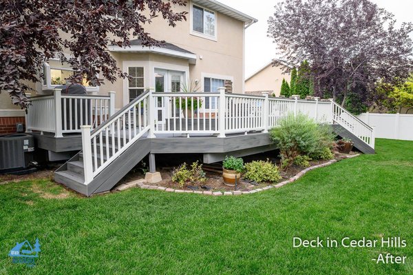 Trex Decking - Complete Deck Remodel Trex Decking - Complete Deck Remodel