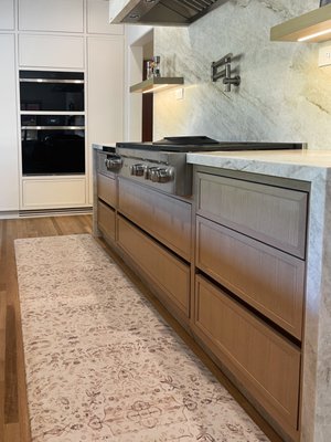 McCadden Kitchen - This is one of my favorite Cabinet constructions with face frame, inset doors, and channels for fingerpull. McCadden Kitchen - This is one of my favorite Cabinet constructions with face frame, inset doors, and channels for fingerpull.