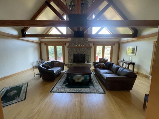 Pine wood - Refurbished and installed new pine wood flooring with stain and polyurethane finishing. Pine wood - Refurbished and installed new pine wood flooring with stain and polyurethane finishing.