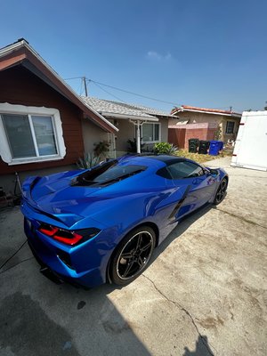 Full detail Ceramic Coating and PPF - 5 year ceramic coating under Paint Protection Film created amazing unmatched mirror shine and protection from the harsh elements. Full detail Ceramic Coating and PPF - 5 year ceramic coating under Paint Protection Film created amazing unmatched mirror shine and protection from the harsh elements.