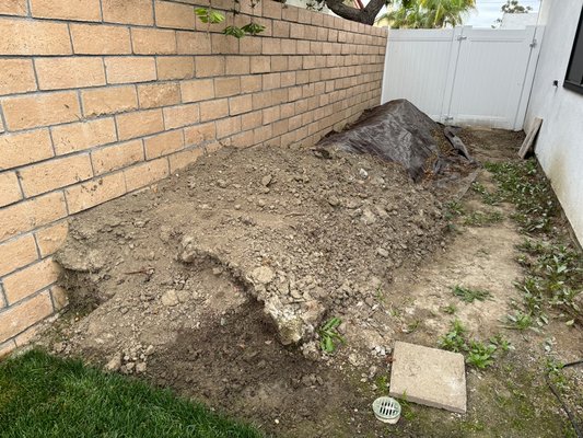 Dirt Removal - Home Renovation - This project consisted of removing dirt from a home renovation. Customer needed excess dirt removed along with some miscellaneous items. We scheduled service and completed that same day. We left his backyard clean. Customer was happy. Dirt Removal - Home Renovation - This project consisted of removing dirt from a home renovation. Customer needed excess dirt removed along with some miscellaneous items. We scheduled service and completed that same day. We left his backyard clean. Customer was happy.