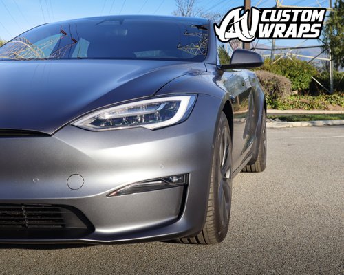 Tesla Model S Plaid Full Matte PPF - Full Vehicle Protection And Custom Finish With Our 10 Years Warrantied Matte PPF Tesla Model S Plaid Full Matte PPF - Full Vehicle Protection And Custom Finish With Our 10 Years Warrantied Matte PPF