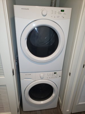 Frigidaire Washer Door Gasket Moldy - Customer reached out, complaining of a rotten smell coming from the washing machine. Although there was no visible mold on the front of the washer door gasket, the back side (only accessible by disassembling the unit) was covered in mold. Frigidaire Washer Door Gasket Moldy - Customer reached out, complaining of a rotten smell coming from the washing machine. Although there was no visible mold on the front of the washer door gasket, the back side (only accessible by disassembling the unit) was covered in mold.