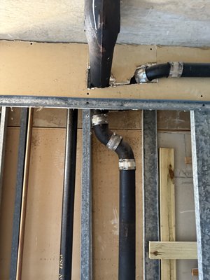 CAST IRON ➡️ PVC PIPES - Leak issues? We’ve got you covered! 💦 This building had water seeping through the first-floor ceiling, and after a thorough leak detection, we found cracked main drain and shower lines. Our team replaced the old, broken cast iron with brand-new PVC drain lines—problem solved! 🧑‍🔧💧🔨🪠🔧 #LeakDetection #PlumbingSolutions #PVCUpgrade #plumber #southflplumber #plumbing #floridaplumbing #construction #plumberlife #floridaplumber #southfloridaplumbers #plumbers