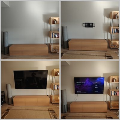 Living Room TV Wall Mount - Wall-mounted a flat-screen TV in the living room with all cables neatly hidden for a clean, modern look. Secure installation, fast turnaround, and a 90-day warranty included.
Project cost: $120. Living Room TV Wall Mount - Wall-mounted a flat-screen TV in the living room with all cables neatly hidden for a clean, modern look. Secure installation, fast turnaround, and a 90-day warranty included.
Project cost: $120.