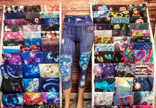 Leggings - Custom Leggings
Autumn Fairy Designs is a locally owned boutique that strives to have the cutest items at the most affordable costs. Could we charge more? Heck yeah we could! Our products are amazing! However, we feel everyone should be able to afford to be comfortable, look beautiful, and feel confident, so we keep our prices lower. 
Come visit our store today!  We also offer online ordering as well! https://autumnfairydesigns.com/
