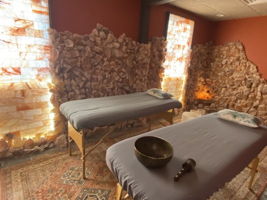 Couple's Energy Healing in the Salt Room - 60-minute Session - $140 for Couples / $120 for Individuals

At Sedona Infinity Spa, we are offering Energy Healing Sessions in the Salt Room. This is truly a unique experience in Sedona. To experience this as a couple may be the most memorable spa experience you can have! 

From a healer’s perspective, all dis-ease starts first in the client’s energy field. The energy field is capable of being distorted, blocked, stagnated, torn and burnt. From either physical, emotional, psychological or spiritual trauma, the energy field can be stopped from its healthy vibrant flow. 

Within couples we experience relational cords and their attachments between partners. In a Couple’s Energy Healing we can begin to heal and strengthen those connections through relational cord work that will enable a clearer and healthier energetic flow between both of you.