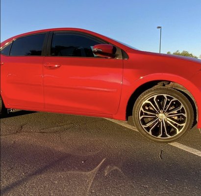 2015 Toyota corolla - Gold package with 2 step paint correction and r1 ceramic coating 2015 Toyota corolla - Gold package with 2 step paint correction and r1 ceramic coating