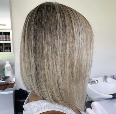 Blonde Bleach Out - These models are darker hair clients that desired a whole new transformation. Blonde Bleach Out - These models are darker hair clients that desired a whole new transformation.