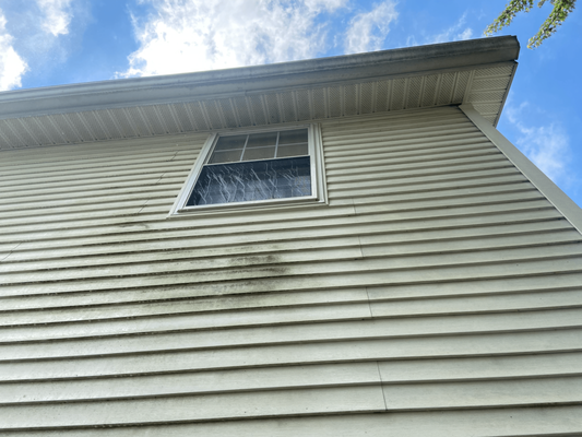 House Siding Cleaning - Another project of ours, we were called out to spring clean the siding of this house. As you can see there is some build up from the weather and climate changes - and as to be expected this home needed a pressure wash to get it back to looking brand new! House Siding Cleaning - Another project of ours, we were called out to spring clean the siding of this house. As you can see there is some build up from the weather and climate changes - and as to be expected this home needed a pressure wash to get it back to looking brand new!
