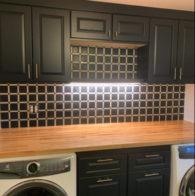 Backsplashes - Elevate your home with the elegance of stone countertops and tile backsplashes. At Griffin Tile & Stone we take pride in transforming kitchens and bathrooms into functional works of art. With a commitment to quality and precision, we ensure that every installation is a long lasting masterpiece.