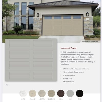 Garage Door Samples - Garage Door samples Garage Door Samples - Garage Door samples