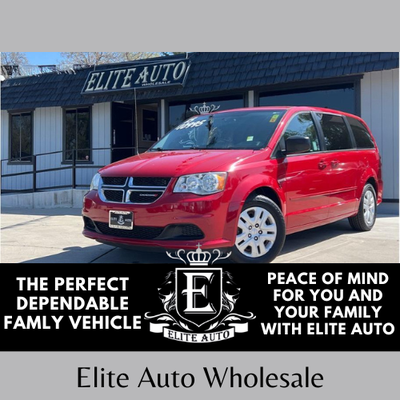 Reliable Family Van For Soccer Practice & More - 2015 DODGE GRAND CARAVAN PASSENGER SE MINIVAN 4D $9,995 *

Vehicle Information
Miles: 160,211
Drive: FWD
Trans: Automatic, 6-Spd
Engine: V6, Flex Fuel, 3.6 Liter
Exterior: Red
Interior: Black
Stock: 4528
VIN: 2C4RDGBG0FR639962

Vehicle Features
ABS (4-Wheel)Air ConditioningAir Conditioning, RearAM/FM StereoAnti-Theft SystemBackup CameraBluetooth WirelessCD/MP3 (Single Disc)Color: RedCruise ControlDaytime Running LightsDual Air BagsElectronic Stability ControlF&R Head Curtain Air BagsKeyless EntryKnee Air BagsPower Door LocksPower SeatPower SteeringPower WindowsPremium SoundPremium WheelsQuad Seating (4 Buckets)SESecond Sliding DoorSide Air BagsSiriusXM SatelliteTilt & Telescoping WheelTraction ControlUconnect
FOR SALE AT ELITE AUTO WHOLESALE INC.
    (559) 622-8850
Hours Open Now!!
Weekdays: 9:00 AM-7:00 PM
Saturdays: 9:00 AM-7:00 PM
Sundays: 10:00 AM-6:00 PM
LOCATED AT 2400 E. MAIN ST VISALIA, CA 93292

Enter Your Starting Address
Get Directions
CALCULATE MONTHLY PAYMENT
$207/Mo.Payment not available
9995.00

Sales Price
1500

Down Payment
0

Trade Value
0

Trade Payoff
Term in Months
Credit Rating
8.0

APR
24
36
48
60
72
84
0
50
100
150
200
250
300
350
400
SIMILAR VEHICLES

2015 Honda Odyssey
$21,735

2015 Toyota Sienna
$18,530

2017 Honda Odyssey
$19,995

DISCLAIMER
* Plus government fees And taxes, any finance charges, any dealer document preparation charge, And any emission testing charge. Internet price expires 5/19/2023. While every effort has been made To ensure display Of accurate data, the vehicle listings within this web site may Not reflect all accurate vehicle items. Accessories And color may vary. All Inventory listed Is subject To prior sale. The vehicle photo displayed may be an example only. Vehicle Photos may Not match exact vehicle. Please confirm vehicle price With Dealership. MPG based On EPA mileage estimates, reflecting New EPA fuel economy methods beginning With 2008 models. Use For comparison purposes only. Do not compare to models before 2008. Your actual mileage will vary depending on how you drive And maintain your vehicle. Some used vehicles may have unrepaired safety recalls. You can check recall status by VIN at www.safercar.gov
LINKS
Home
Inventory
Financing
Contact Us
Privacy Policy
ABOUT US
Welcome to Elite Auto Wholesale. Start your next vehicle search for a car, truck, or SUV at our dealership. We welcome everyone to come join the Elite Auto Family. We will go above and beyond for you and your family.
CONTACT INFO
Elite Auto Wholesale Inc.
   (559) 622-8850
   2400 E. Main St, Visalia, CA 93292
Elite Auto Wholesale Inc.
   (559) 595-1111
   159 W. Whitaker Way Ste B, Dinuba, CA 93618
