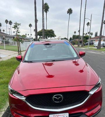 Mazda 2016 - Windshield replacement of a 2016 Mazda Mazda 2016 - Windshield replacement of a 2016 Mazda