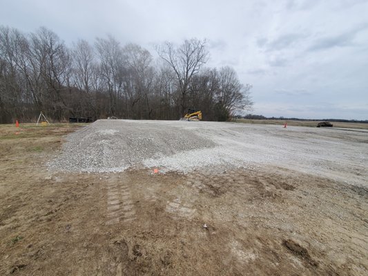 Hammes barn build 2024 - this barn burnt to the ground in October 2023, we got it cleaned, loaded up, ready for layout. after layout we started to. uild the pad for barn. 50w'×130'L×16'h gonna look great when done Hammes barn build 2024 - this barn burnt to the ground in October 2023, we got it cleaned, loaded up, ready for layout. after layout we started to. uild the pad for barn. 50w'×130'L×16'h gonna look great when done