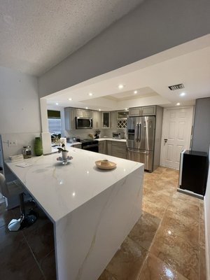 Kitchen remodel - This was a complete bathroom remodel Kitchen remodel - This was a complete bathroom remodel