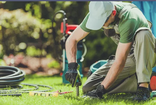 Sprinkler System Repair - Sprinkler leaks can be costly. We offer affordable repair options for you.