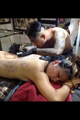 Meet the artist - Bao Nguyen is a tattooer in Lodi for the past 25 years. With a passionate for art and his craft. Bao creates powerful images to help you express yourself. "Nothing is more rewarding then a client that is thoroughly  satisfied and beyond excited with their body art."