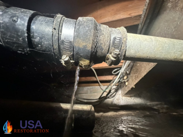 Photos from Recent Projects - Another mitigation project was successfully completed by the USA Reconstruction team. In this case, our rapid response experts assessed and addressed water damage caused by a burst pipe in a residential property. We immediately deployed advanced drying and dehumidification equipment to prevent further structural damage and reduce the risk of mold growth.

Our team worked closely with the homeowner throughout the restoration process, providing regular updates and ensuring all affected areas were thoroughly cleaned and restored. Thanks to our efficient mitigation strategies, the property was returned to its pre-loss condition swiftly, and the homeowner’s peace of mind was restored.