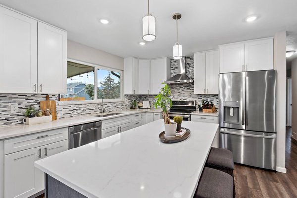 Kitchen Remodeling in the Denver Metro Area - Ready to update your kitchen? K&D Development provides full-service kitchen remodeling and residential renovation designed around your home, needs, and goals. From cabinetry and flooring to lighting, finishes, layout updates, and construction, our team helps coordinate the project from start to finish.
Whether you're planning a complete kitchen renovation or updating key areas of your space, K&D Development can help bring your vision to life. Kitchen Remodeling in the Denver Metro Area - Ready to update your kitchen? K&D Development provides full-service kitchen remodeling and residential renovation designed around your home, needs, and goals. From cabinetry and flooring to lighting, finishes, layout updates, and construction, our team helps coordinate the project from start to finish.
Whether you're planning a complete kitchen renovation or updating key areas of your space, K&D Development can help bring your vision to life.