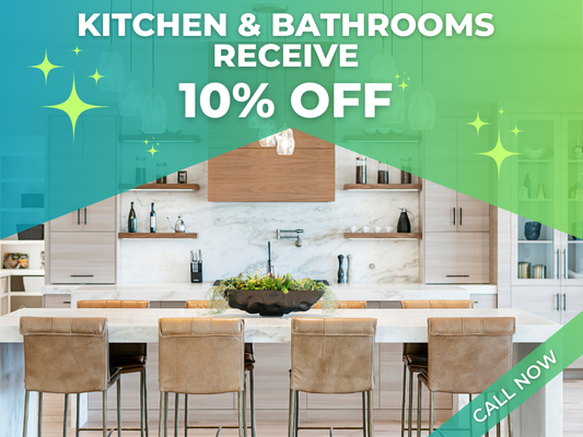 Kitchen & Bathrooms Receive 10% OFF - Kitchen & Bathrooms Receive 10% OFF Kitchen & Bathrooms Receive 10% OFF - Kitchen & Bathrooms Receive 10% OFF