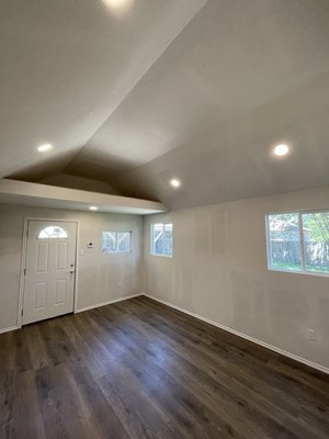 Tuff shed converted into home office - This is a 12’ x 16’ tuff shed converted into a home office. Built from ground up. Foundation, tuff shed assembled, insulated, drywall, flooring, electrical, trim, mini split system. Tuff shed converted into home office - This is a 12’ x 16’ tuff shed converted into a home office. Built from ground up. Foundation, tuff shed assembled, insulated, drywall, flooring, electrical, trim, mini split system.