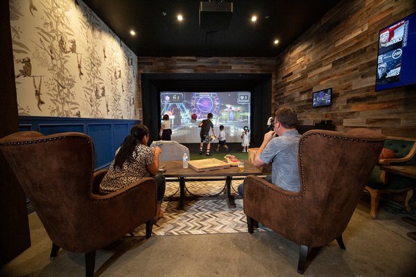 Friends & Family Events - The Bogey Brothers is a family-owned business offering a unique blend of golf and other sports, all through state-of-the-art Full Swing simulators. Whether you're perfecting your swing or enjoying a friendly competition, our cutting-edge technology provides an immersive experience for players of all skill levels. With something for everyone—from kids to adults—it's the perfect spot for family fun or a night out with friends. Friends & Family Events - The Bogey Brothers is a family-owned business offering a unique blend of golf and other sports, all through state-of-the-art Full Swing simulators. Whether you're perfecting your swing or enjoying a friendly competition, our cutting-edge technology provides an immersive experience for players of all skill levels. With something for everyone—from kids to adults—it's the perfect spot for family fun or a night out with friends.