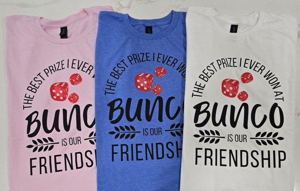 Bunco Team - Customized Game Night Shirts - Bunco Game