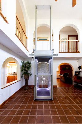 Turnkey Home Elevator Project #336 - Easy to understand this Stiltz Lifts project. Open foyer. We modified the balustrade with a gate that cannot be opened unless the elevator is in place. Ran 220 to the elevator. Installed this home elevator in a few days. Rarely this easy. Turnkey Home Elevator Project #336 - Easy to understand this Stiltz Lifts project. Open foyer. We modified the balustrade with a gate that cannot be opened unless the elevator is in place. Ran 220 to the elevator. Installed this home elevator in a few days. Rarely this easy.