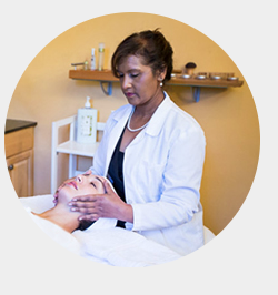 ABOUT ME - My name, Pushpa, means “flower” in the Hindi language, which has inspired me to create a tranquil sanctuary to help my clients fully relax and take a break away from the stresses of everyday. Pushpa’s Skincare Perfection derives from my island roots contributing to my holistic and therapeutic approach when working on skin. My years of working professionally in the medical field has emerged my passion to work in skincare.
The moment my clients enter my treatment room they feel a sense of calming, soothing, and healing energy throughout their entire experience until they leave my treatment room thrilled with their enhanced appearance. With my personal demeanor, I treat my clients with passion, quality, service, and innovation. ABOUT ME - My name, Pushpa, means “flower” in the Hindi language, which has inspired me to create a tranquil sanctuary to help my clients fully relax and take a break away from the stresses of everyday. Pushpa’s Skincare Perfection derives from my island roots contributing to my holistic and therapeutic approach when working on skin. My years of working professionally in the medical field has emerged my passion to work in skincare.
The moment my clients enter my treatment room they feel a sense of calming, soothing, and healing energy throughout their entire experience until they leave my treatment room thrilled with their enhanced appearance. With my personal demeanor, I treat my clients with passion, quality, service, and innovation.