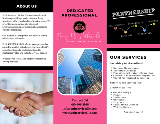 Business Consultant - ENH Services offers effective strategies that help organizations address complex challenges and achieve their goals. By leveraging industry knowledge and data-driven methodologies, ENH Services can identify inefficiencies, uncover growth opportunities, and tailor solutions to meet each client's unique needs. This partnership enhances decision-making and promotes sustainable success and innovation, empowering businesses to thrive in a constantly changing marketplace. Business Consultant - ENH Services offers effective strategies that help organizations address complex challenges and achieve their goals. By leveraging industry knowledge and data-driven methodologies, ENH Services can identify inefficiencies, uncover growth opportunities, and tailor solutions to meet each client's unique needs. This partnership enhances decision-making and promotes sustainable success and innovation, empowering businesses to thrive in a constantly changing marketplace.