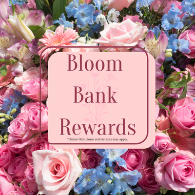 Bloom Bank Rewards - Introducing Bloom Bank Rewards 🌸
Shop online with us, and earn rewards! With the Bloom Bank Rewards Program, every $1 you spend earns you 1 point; it’s that simple.
💳 Earn 100 points and get a $10 reward to use toward a future purchase.
🎉 Sign up today and instantly receive 100 points. Your first $10 reward is on us!
Learn more at https://www.georgewalkerflorist.com/bloom-bank-rewards
*This program is available exclusively for online orders. Must be logged in to your account to earn points. Some restrictions may apply. Bloom Bank Rewards - Introducing Bloom Bank Rewards 🌸
Shop online with us, and earn rewards! With the Bloom Bank Rewards Program, every $1 you spend earns you 1 point; it’s that simple.
💳 Earn 100 points and get a $10 reward to use toward a future purchase.
🎉 Sign up today and instantly receive 100 points. Your first $10 reward is on us!
Learn more at https://www.georgewalkerflorist.com/bloom-bank-rewards
*This program is available exclusively for online orders. Must be logged in to your account to earn points. Some restrictions may apply.
