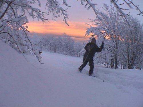 Skiing - Although we are small, we have everything necessary for a memorable cross country skiing or snowshoeing experience, including snow most of the time! Skiing - Although we are small, we have everything necessary for a memorable cross country skiing or snowshoeing experience, including snow most of the time!
