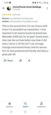 Rave Reviews - My, customer's are very satisfied with my work.Call today to get your vehicle detailed!!! Rave Reviews - My, customer's are very satisfied with my work.Call today to get your vehicle detailed!!!