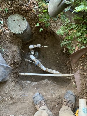 Backflow installation - Client needed a back-flow installed to prevent irrigation water from contaminating the potable water supply. This back-flow is the Wilkins 975y 1” Reduced pressure back-flow assembly. Backflow installation - Client needed a back-flow installed to prevent irrigation water from contaminating the potable water supply. This back-flow is the Wilkins 975y 1” Reduced pressure back-flow assembly.