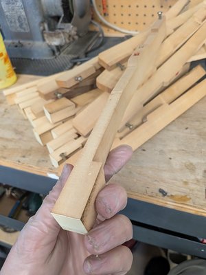 Cleaning and Refinishing Key Tops - These key tops need to be replaced and the black keys refinished Cleaning and Refinishing Key Tops - These key tops need to be replaced and the black keys refinished