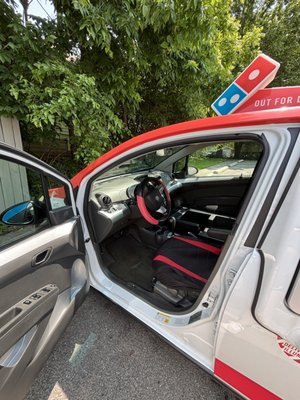 Domino's Car Project - We partnered with a local Domino’s franchise to detail their delivery vehicles, restoring cleanliness and professionalism to their fleet. These high-use cars needed deep interior cleaning, stain removal, odor neutralization, and an exterior refresh to match the brand’s reputation for reliability and care. Domino's Car Project - We partnered with a local Domino’s franchise to detail their delivery vehicles, restoring cleanliness and professionalism to their fleet. These high-use cars needed deep interior cleaning, stain removal, odor neutralization, and an exterior refresh to match the brand’s reputation for reliability and care.