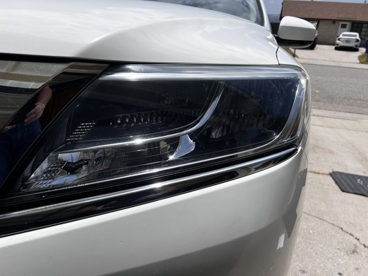 Headlight Restoration - Headlight Restoration -
Restored clarity and removed years of oxidation, yellowing, and haze. Improved appearance, visibility, and protection for a like-new finish. Headlight Restoration - Headlight Restoration -
Restored clarity and removed years of oxidation, yellowing, and haze. Improved appearance, visibility, and protection for a like-new finish.
